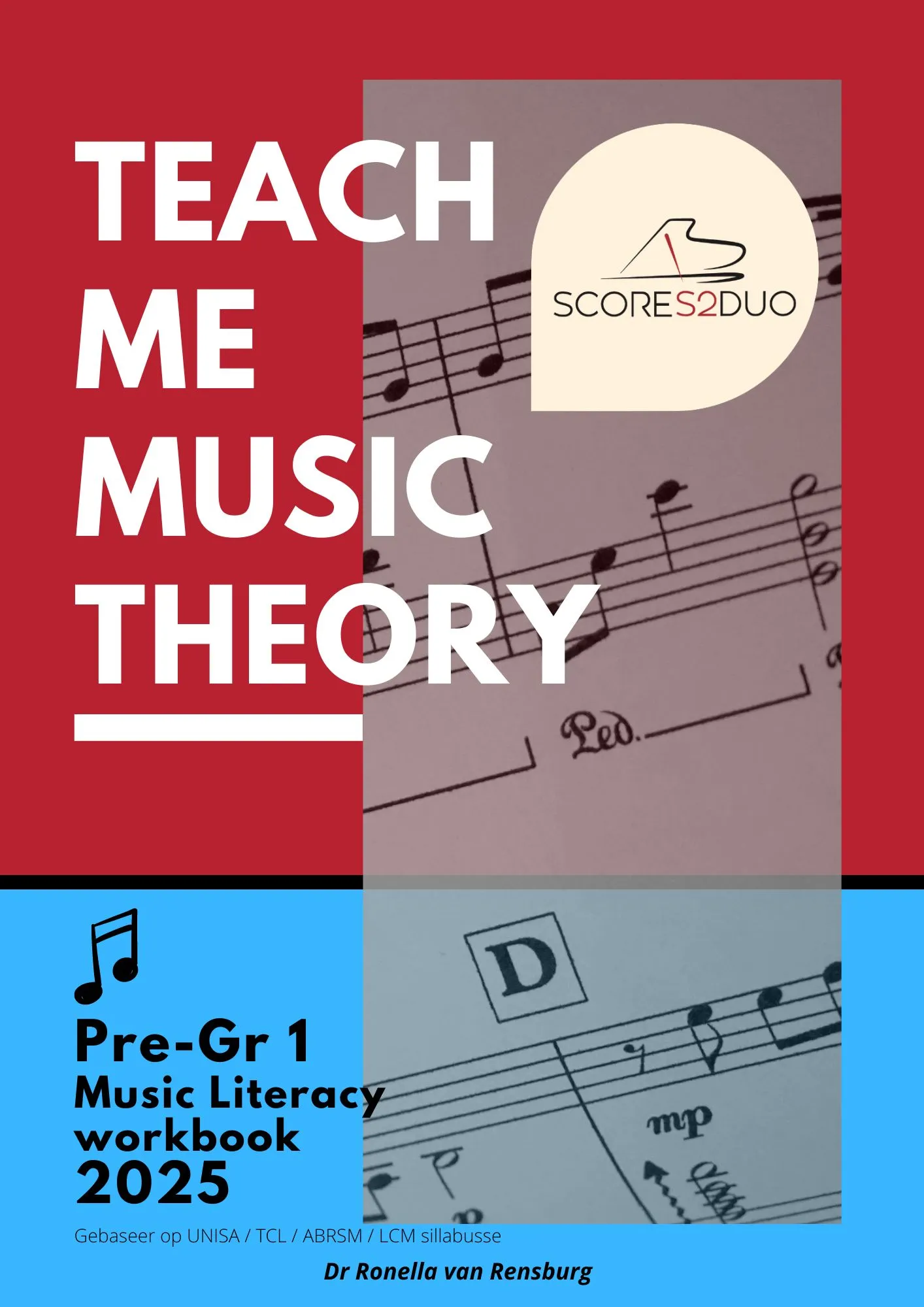 Pre-Gr 1 Music Literacy Workbook 2025