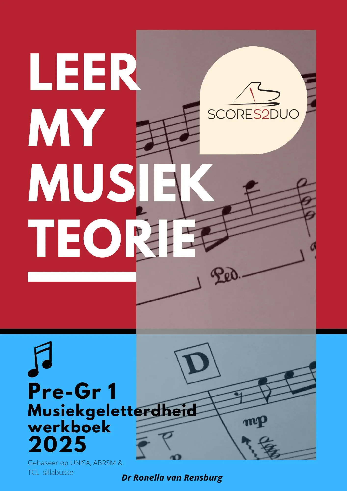 Pre-Gr 1 Musiekgeletterdheid Werkboek 2025